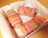 USA発!ムネ肉ほうれん草サンドベーコン作り方3写真