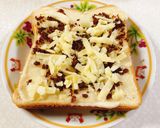 牛カレーふりかけで簡単トースト作り方4写真