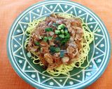 豚肉と大根のあんかけ焼きそば作り方4写真