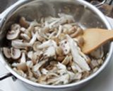 たっぷりキノコのトマトリゾット作り方3写真