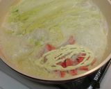 ♡白菜豆乳パスタ♪ペンネリガーテ作り方5写真