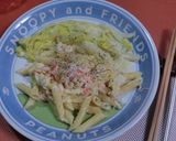 ♡白菜豆乳パスタ♪ペンネリガーテ作り方8写真