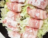 和風♡豚バラで肉巻き白菜作り方4写真