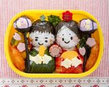 ひな祭りキャラ弁当♪雛人形女の子春レシピ作り方7写真