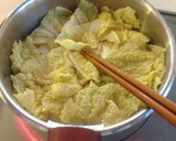 時短簡単☆ふわ鶏つくねと白菜のほっこり煮作り方5写真