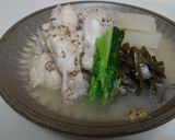 凍らせた大根＆鶏手羽元の粒マスタード煮作り方7写真
