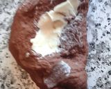 バレンタインに♡Wチョコのココアパン作り方6写真