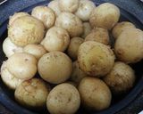 新じゃがいもの甘辛バター煮作り方1写真