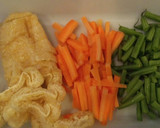 生ひじきと鶏肉と旬野菜の炒めもの作り方1写真