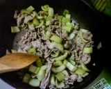 豚肉と青梗菜のピリ辛炒め(ﾟ∀ﾟ)=3作り方3写真