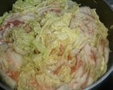 シンプル白菜と豚バラのミルフィーユ煮作り方3写真