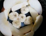 林檎とバナナの炊飯ケーキ作り方4写真