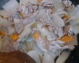 大根と人参の豚肉炒め作り方6写真