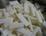 大根チャシュー味噌炒め作り方1写真