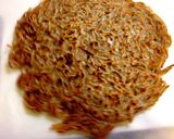 ゆで蕎麦をガレット風に作り方5写真