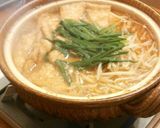 厚切り豚バラ肉でもさっぱり！旨辛味噌鍋作り方8写真