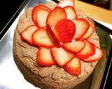 スライスいちごのデコレーションケーキ作り方10写真