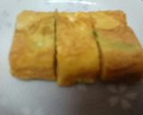 三つ葉の入った玉子焼き作り方6写真