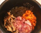 ☆鶏肉と舞茸のホカホカ炊き込み御飯☆作り方4写真