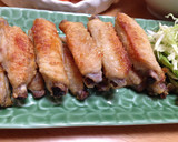 揚げない手羽中の唐揚げ作り方6写真