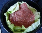 キャベツと挽肉のミルフィーユ☆作り方5写真