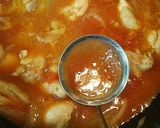 簡単 子供が喜ぶ鳥旨い！モモ肉のトマト煮作り方8写真