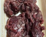 ガッツリご飯！牛肉のスタミナ炒め✡.°作り方1写真