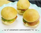 スライダーロール＊無油脂ちぎりバンズ作り方1写真