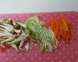 簡単時短厚揚げの野菜あんかけ☆作り方1写真