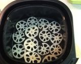 簡単！ノンフライヤーでレンコンチップス作り方2写真