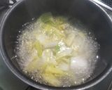 白菜の甘みたっぷり♪豆乳味噌スープ作り方2写真