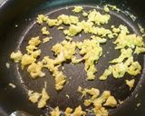 野沢菜の麺つゆガーリックパスタ♪作り方1写真
