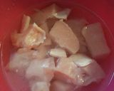 やわらか鶏むね肉と長ネギのあんかけ煮作り方1写真