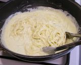 アボカドとブルーチーズのクリームパスタ作り方6写真