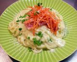 アボカドとブルーチーズのクリームパスタ作り方8写真