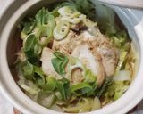 ヒラヒラ大根で土鍋蒸し鶏作り方5写真