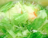 キヌアとトマト♪レタスのたまごスープ♪作り方5写真