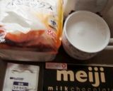 バレンタイン、パンミックスでハートチョコ作り方1写真