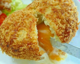 冷凍卵de半熟卵とろ～りスコッチエッグ作り方5写真