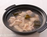 簡単＆絶品！昆布と骨付き鶏肉のお鍋作り方4写真