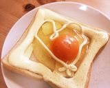 我が家の朝ごはん♡卵マヨトースト♡食パン作り方3写真