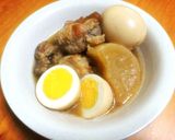 圧力鍋で大根と手羽元のこってり味噌煮込み作り方7写真