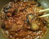 茄子ミートパスタ作り方4写真