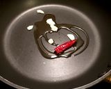 白菜とたまごの炒め物をご飯に乗せたもの作り方2写真