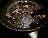 白菜とたまごの炒め物をご飯に乗せたもの作り方3写真
