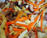 ずぼら♪簡単炊飯器で中華おこわ作り方5写真