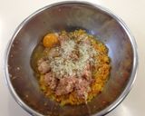 鶏ももハンバーグのモーレ作り方5写真