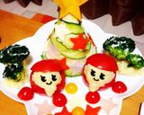 ☆クリスマスの森のサラダ☆作り方12写真
