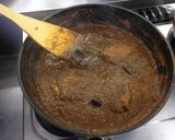 鶏ももハンバーグのモーレ作り方8写真