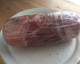 チーズがおいしい生ハム巻きおにぎり作り方3写真